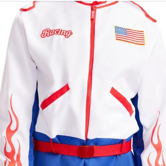 Tipsy Elves Men’s Talladega Racer Costume NWT | Racing Jumpsuit | Medium - Picture 3 of 7